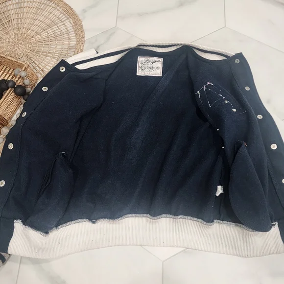 [ reflex] Juniors size Medium, cutest letterman jacket w/ pink "A" - Picture 11 of 16